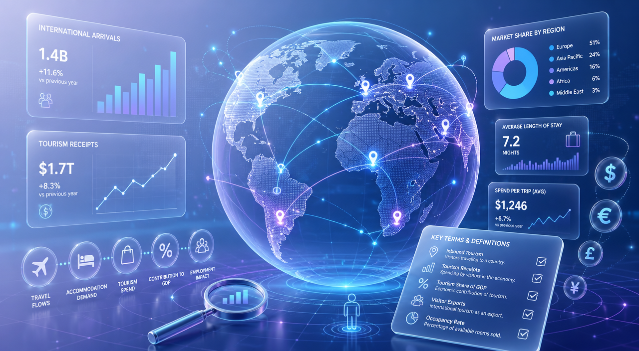 How tourism markets and economics work: Key stats and terms every traveler and observer should know