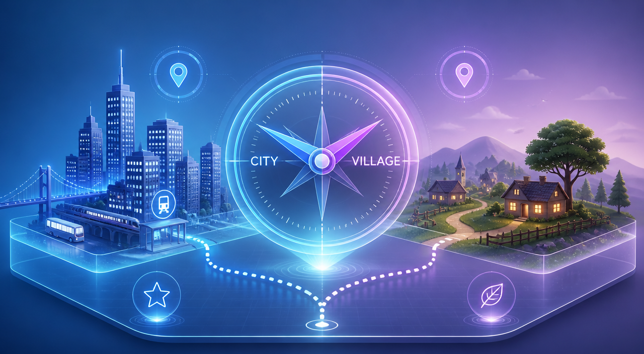 City or village - a beginner's guide to picking the right setting for your trip